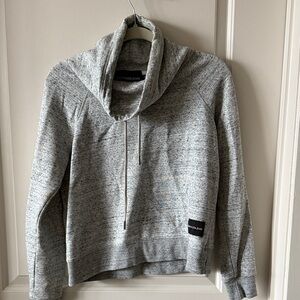 Calvin Klein Gray Cowl Neck Sweatshirt